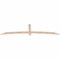 Ekena Millwork Bellingham Smooth Timber Gable Bracket, Douglas Fir, 96"W x 24"H x 1 1/2"D x 3 1/2"F, 6/12 Pitch GBW096X24X0204BEL00SDF - alternate 2